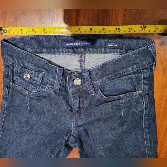 Miss Sixty Colette slim straight Jeans size 26 - Picture 4 of 7